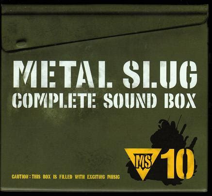 metal slug complete sound box|Metal Slug Complete Sound Box :: Review by George.